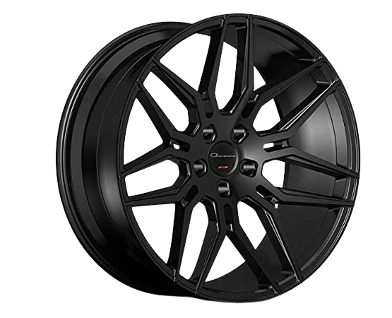 20 inch black rims staggered