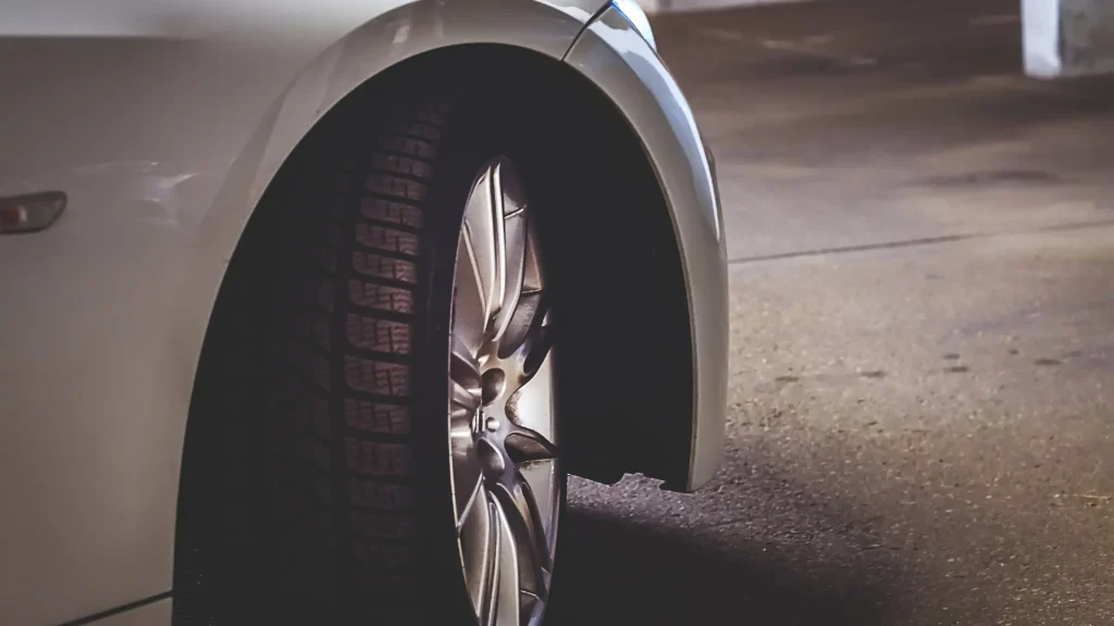 18-inch wheel on BMW car