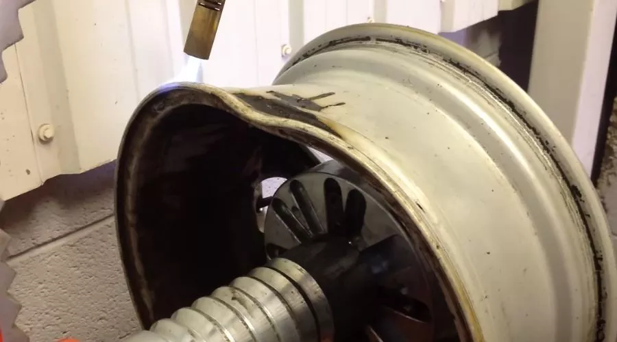 How to Fix a Dented Wheel