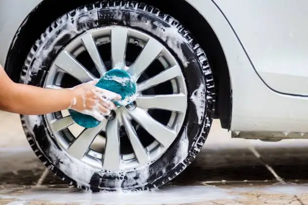 Clean Your Alloy Wheels